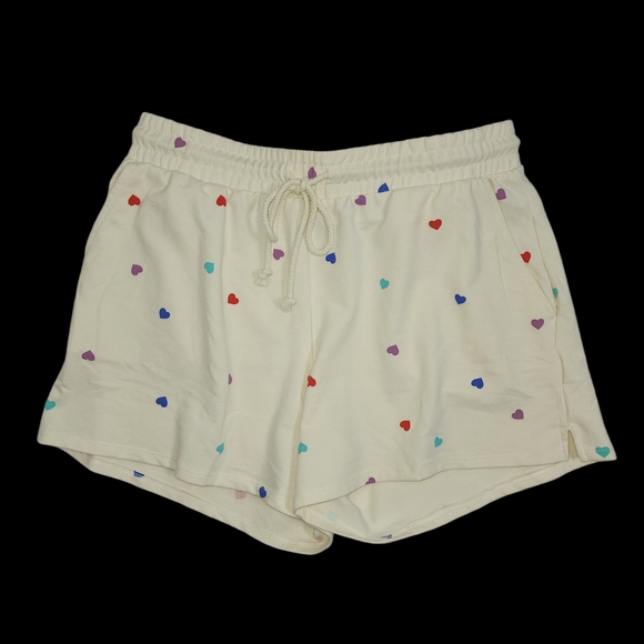 Wildfox Relaxed Fit Super Soft Sweatshirt And Short Lounge Pajama Set M L 2XL - Picture 12 of 16